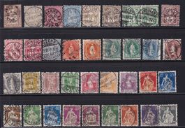 Briefmarken Lot "Altschweiz" ab Strubel