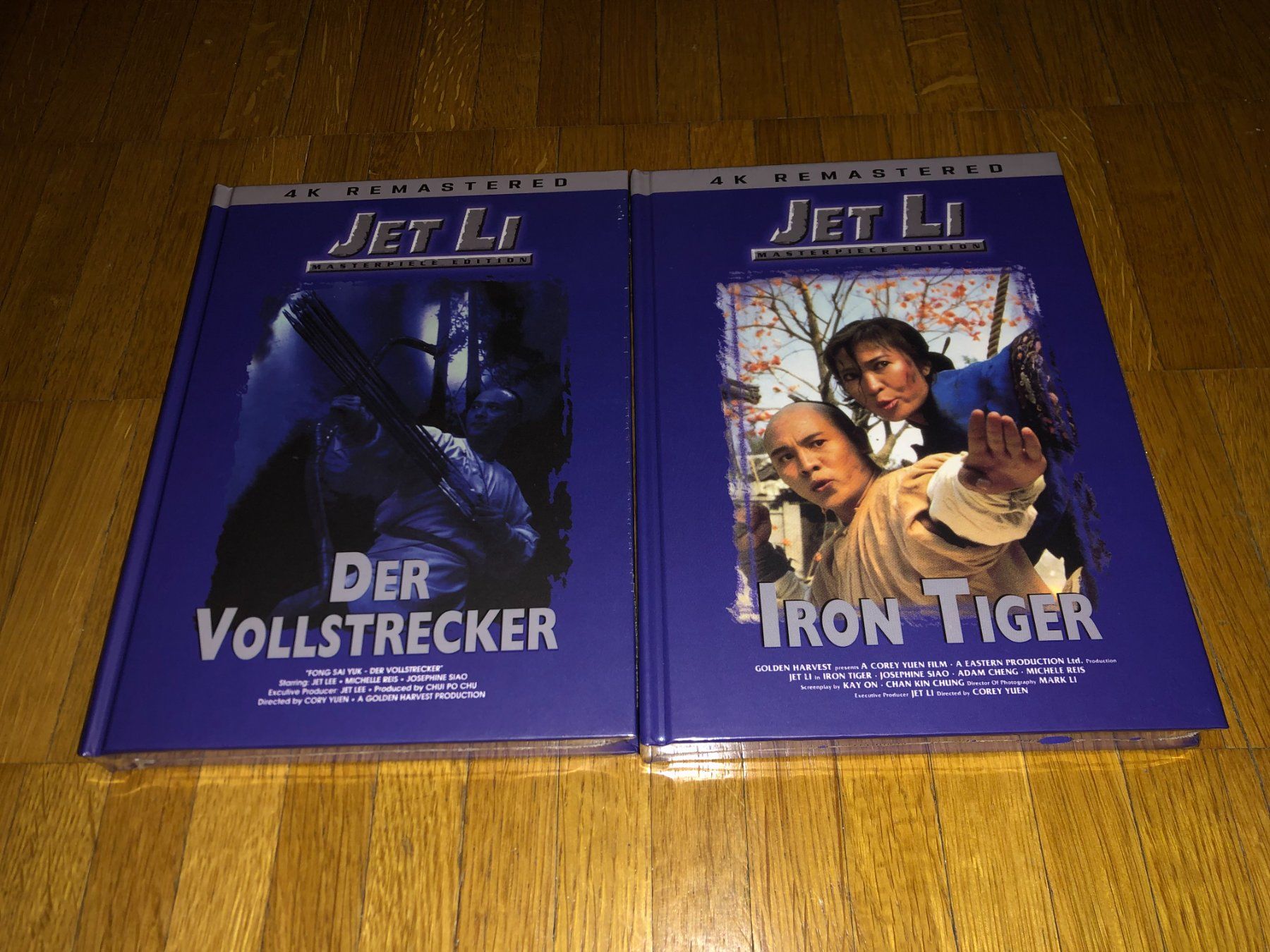 Tutti i DVDs: Der Vollstrecker & Iron Tiger - 2 MEDIABOOKS - UNCUT – Nuovo e nell'imballaggio originale da Basel venduto da havsok