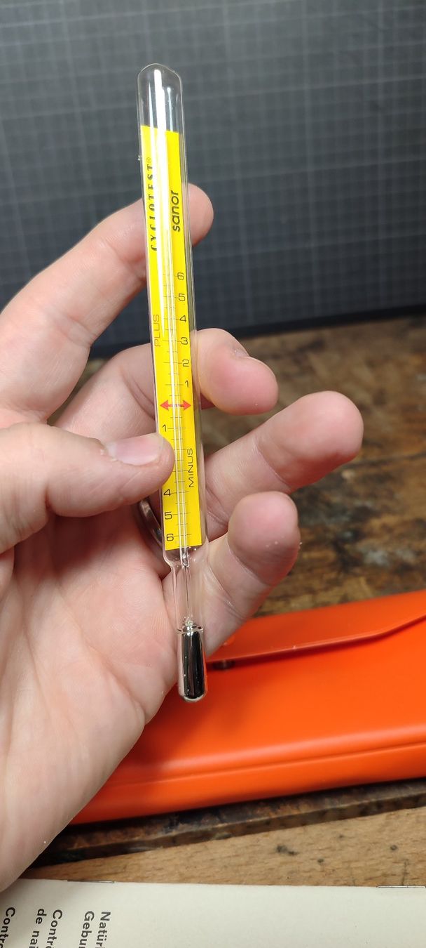 Altro per la casa: Wunderschöner alter Zykluskontrollthermometer – Usato da Gelterkinden venduto da MYSTOREFORYOU4460 5