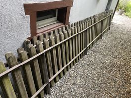 Gartenzaun Element 125cm