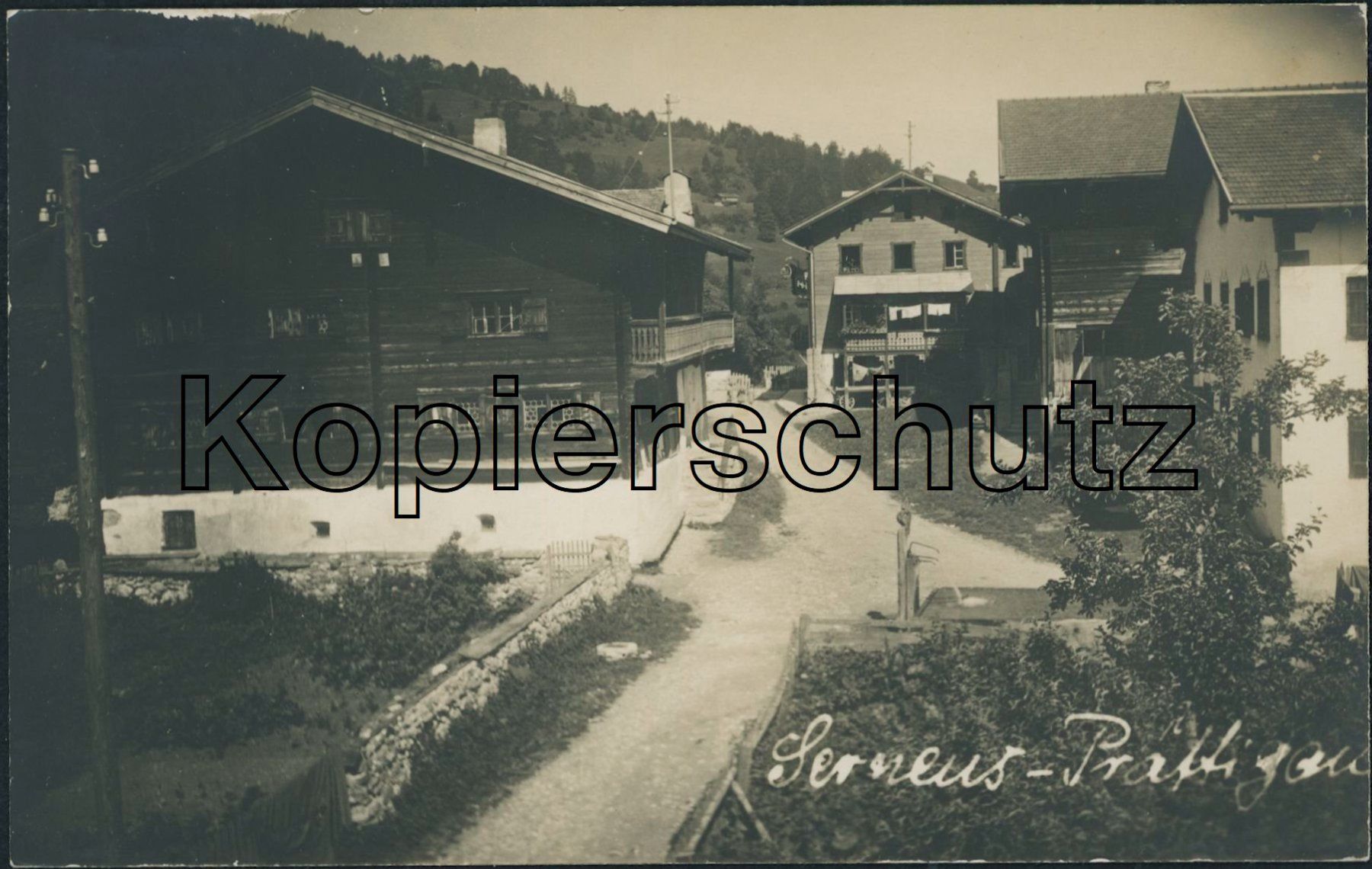 Cartoline postali: GRS Serneus - Klosters – Usato da Schindellegi venduto da leecollect