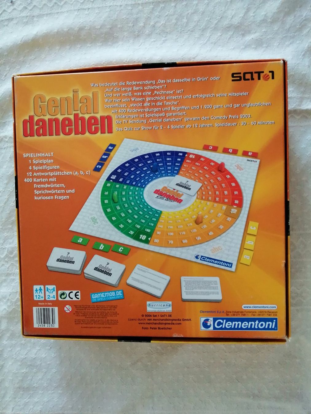 Clementoni Spiele: Genial daneben Das Spiel von Clementoni – Neu (gemäss Beschreibung) aus Honau von holunder3 1