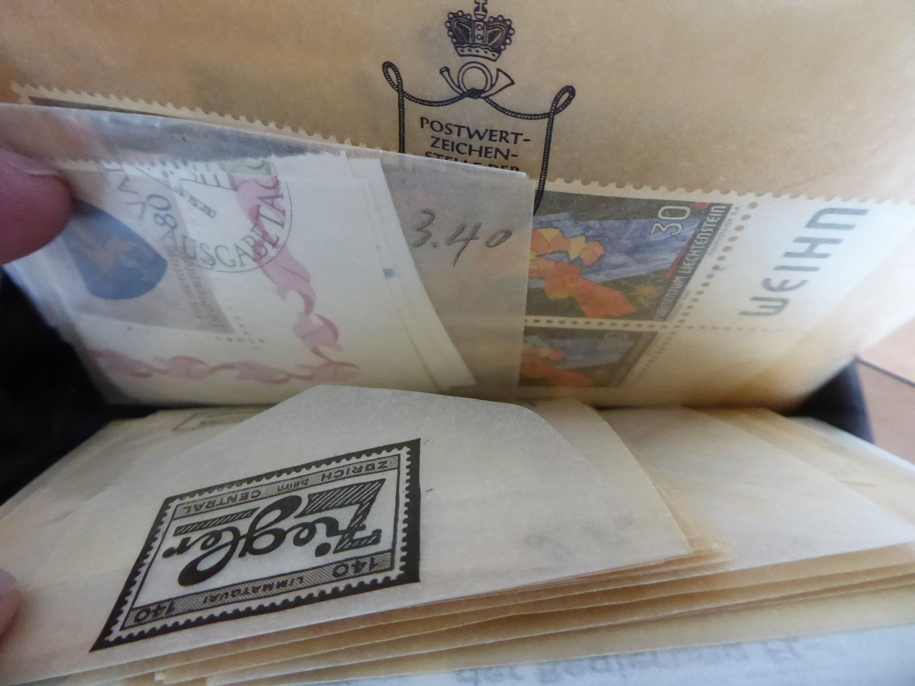 Alle Briefmarken: Abo Posten Liechtenstein – Gebraucht aus Rothrist von swisstools 1