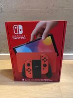 Nintendo Switch OLED in Mario Red