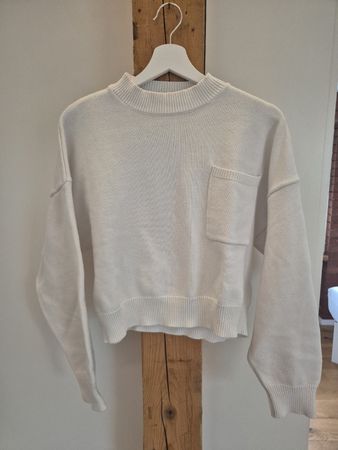 Apricot Strickpullover, creme-weiss, Gr. L, Top Zustand!