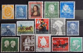 BRD ex Kat 136-211 1951/55 Kat. 145 Euro