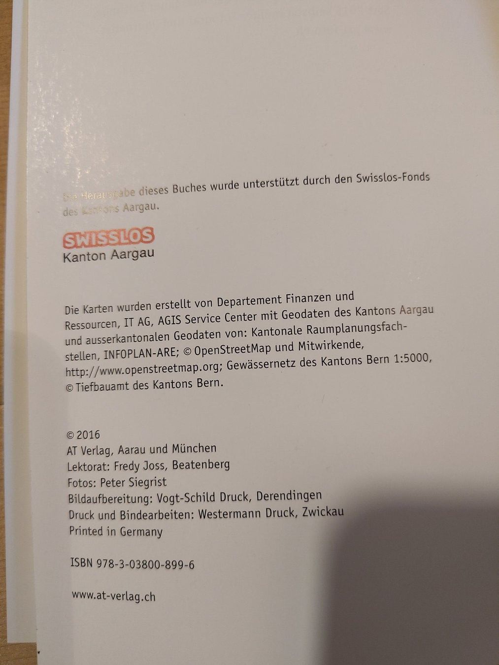 Libri: Peter Siegrist – Wanderbuch Aargau – Usato da Igis venduto da ThalesDerErste 1