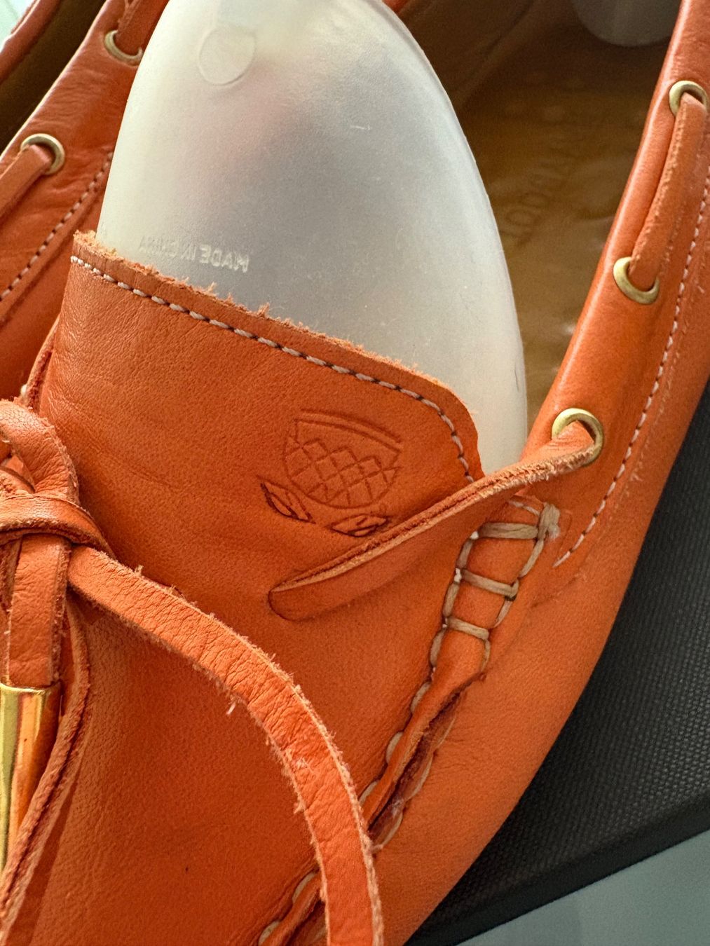 Navyboot Scarpe da donna: Navyboot Riviara Mokassin Gr. 40 in Orange – Usato da Thun venduto da lulumax 2