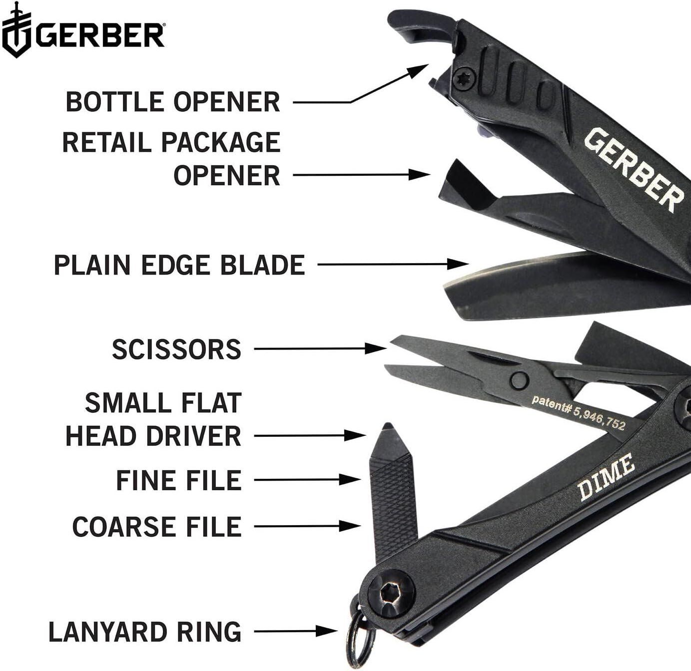 Gerber Tous les outils: Gerber DIME mini Multitool NEU mit OVP perfektes EDC – Neuf avec emballage d'origine à Aesch BL par CollectorsBest 6