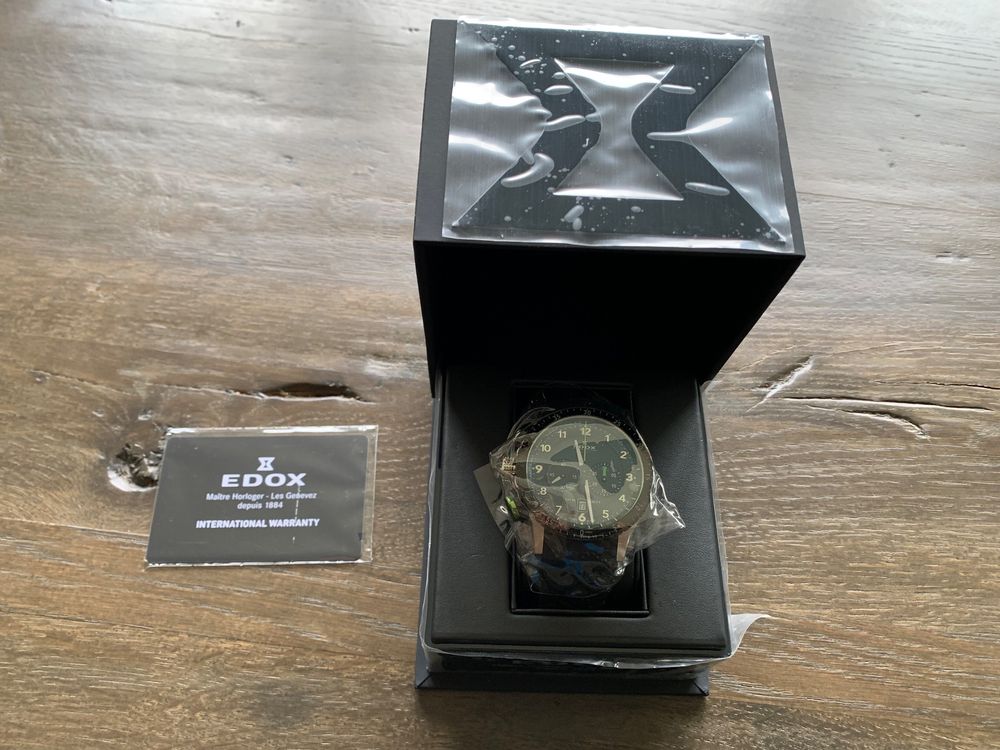 NEU Edox Chronorally 1 Chronograph 6