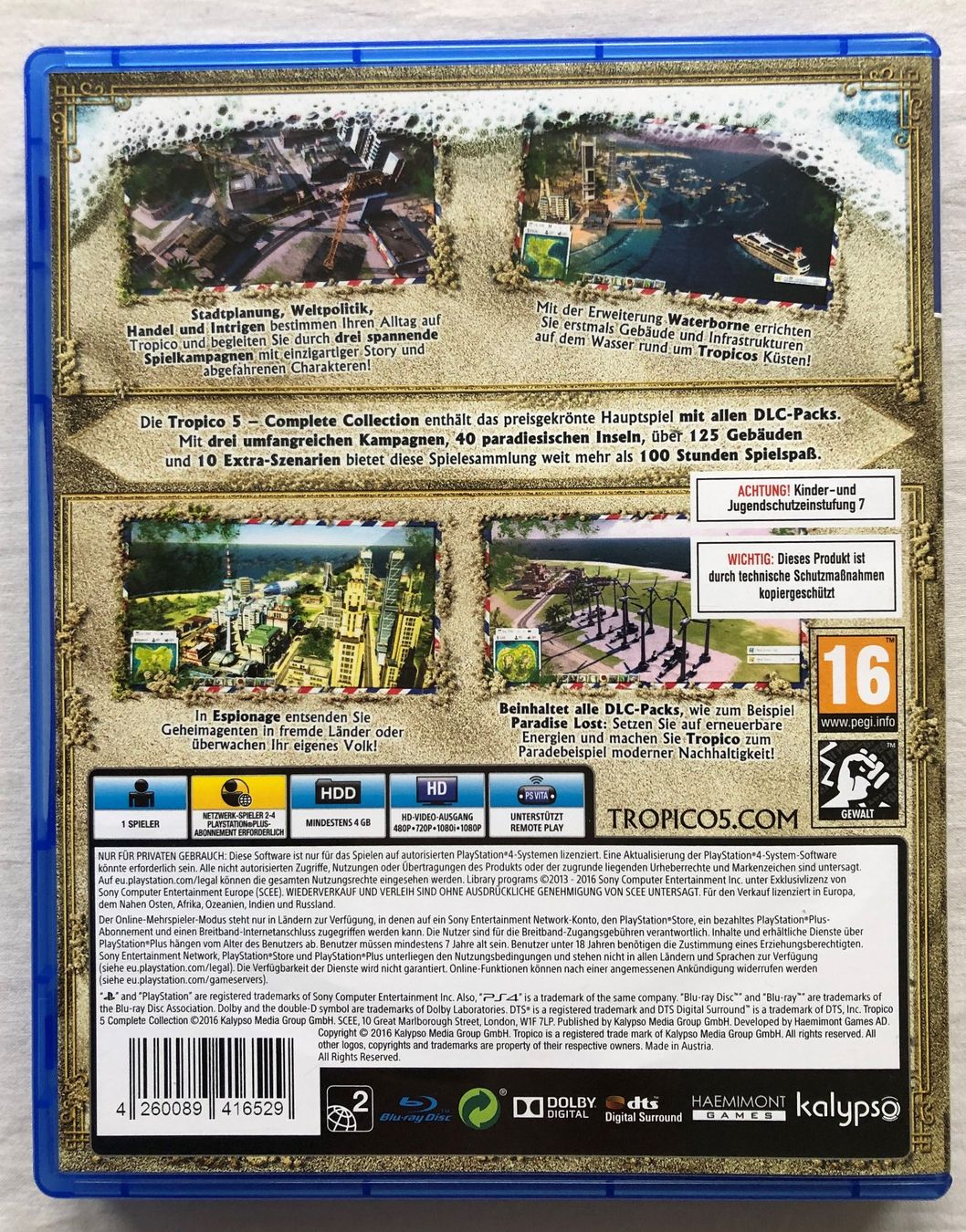 Giochi: PS4 - TROPICO 5 - Complete Collection – Usato da Schaffhausen venduto da durruti 2