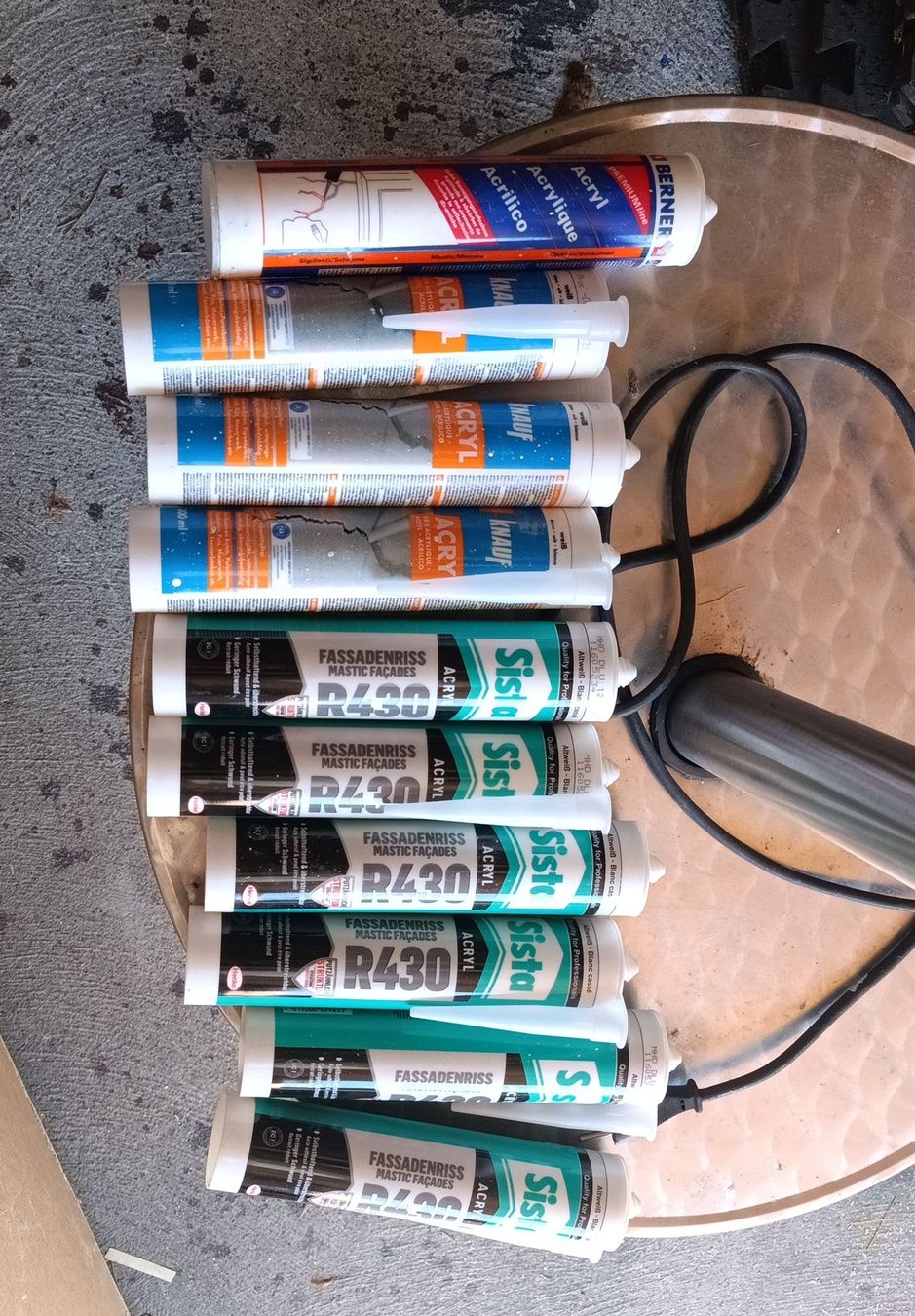 Alle Werkzeuge: Acryl Dichstoff – Neu und originalverpackt aus Trimbach von dar_m5mc