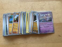 50 Pokémon Karten englisch, deutsch japanisch