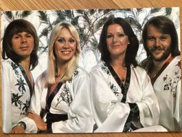 ABBA Original Fan Souvenir Postkarte Karte