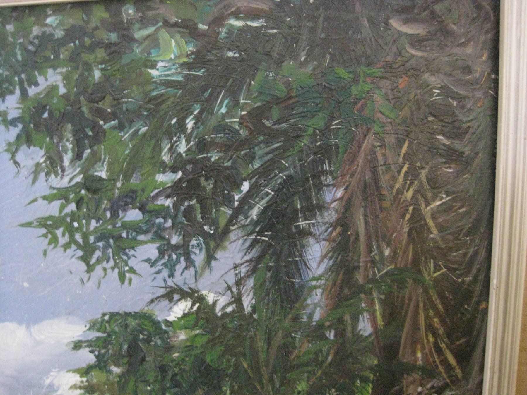 Dipinti: Oelbild "Route de St.Ville" 1956 – Usato da Subingen venduto da K7passt_immer 4