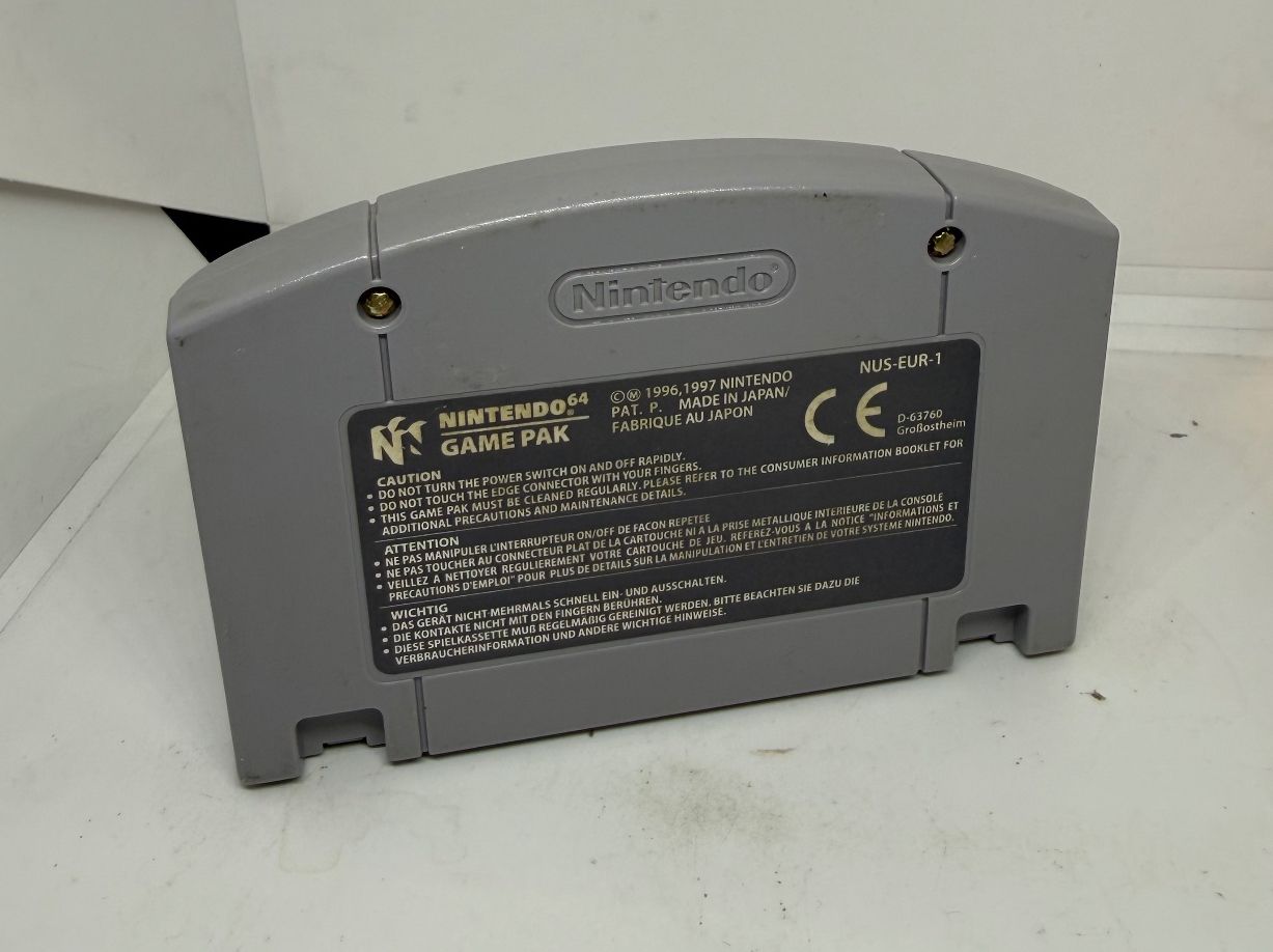 Nintendo Giochi: TeleFoot Soccer 2000 N64 Nintendo – Usato da Dietlikon venduto da NESFEVER 1