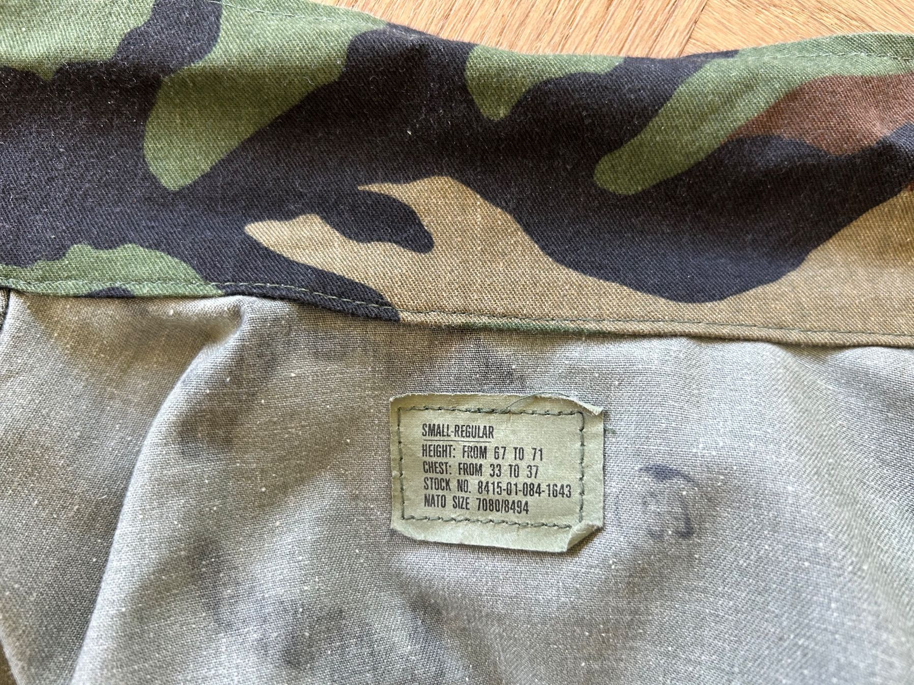 Uniformen: Original 80er! US BDU Feldjacke/ Fieldjacket Small/ Regular – Gebraucht aus Baden von and_t8bc 2