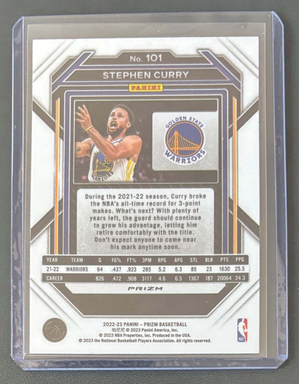 Cartoline: NBA Stephen Curry 2022 Panini Red Ice Prizm Parallel Card – Nuovo (secondo la descrizione) da Muri b. Bern venduto da winningloser 1