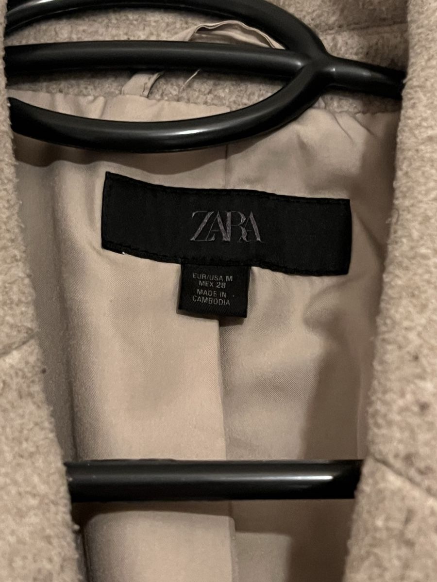 Zara Mäntel: Zara Wollmantel Gr. M Beige – Neu (gemäss Beschreibung) aus Volketswil von bounty_5 3