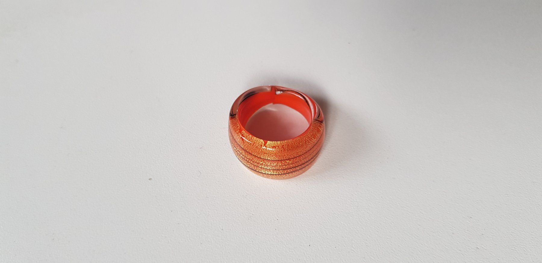 Anelli: Grande bague design en verre de Murano comme NEUVE – Usato da Montreux venduto da Art_et_antiquites 5