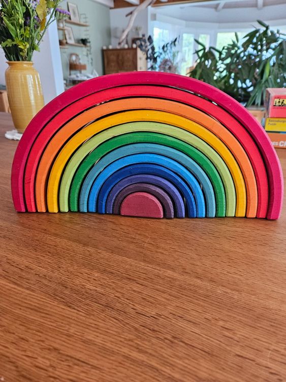Promo Arc-en-ciel En Bois chez Lidl