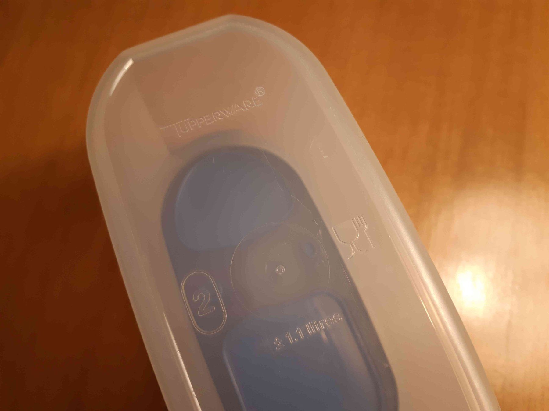 Tupperware Behälter & Ähnliches: Tupperware Vorratsdose blau transparent – Gebraucht aus Windisch von Re_ 6
