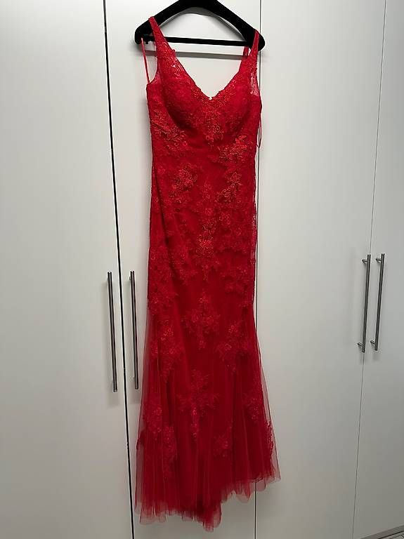 Kleider: Rotes Kleid, Abendkleid  – Gebraucht aus Berneck von Steffi654 2