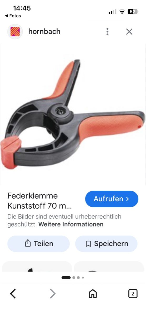 Alle Werkzeuge: Federklemmen aus Kunststoff  – Gebraucht aus Bettlach von Esbe62 4