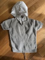 D. Exterior Strickjacke mit Kapuze, Made in Italy, XS