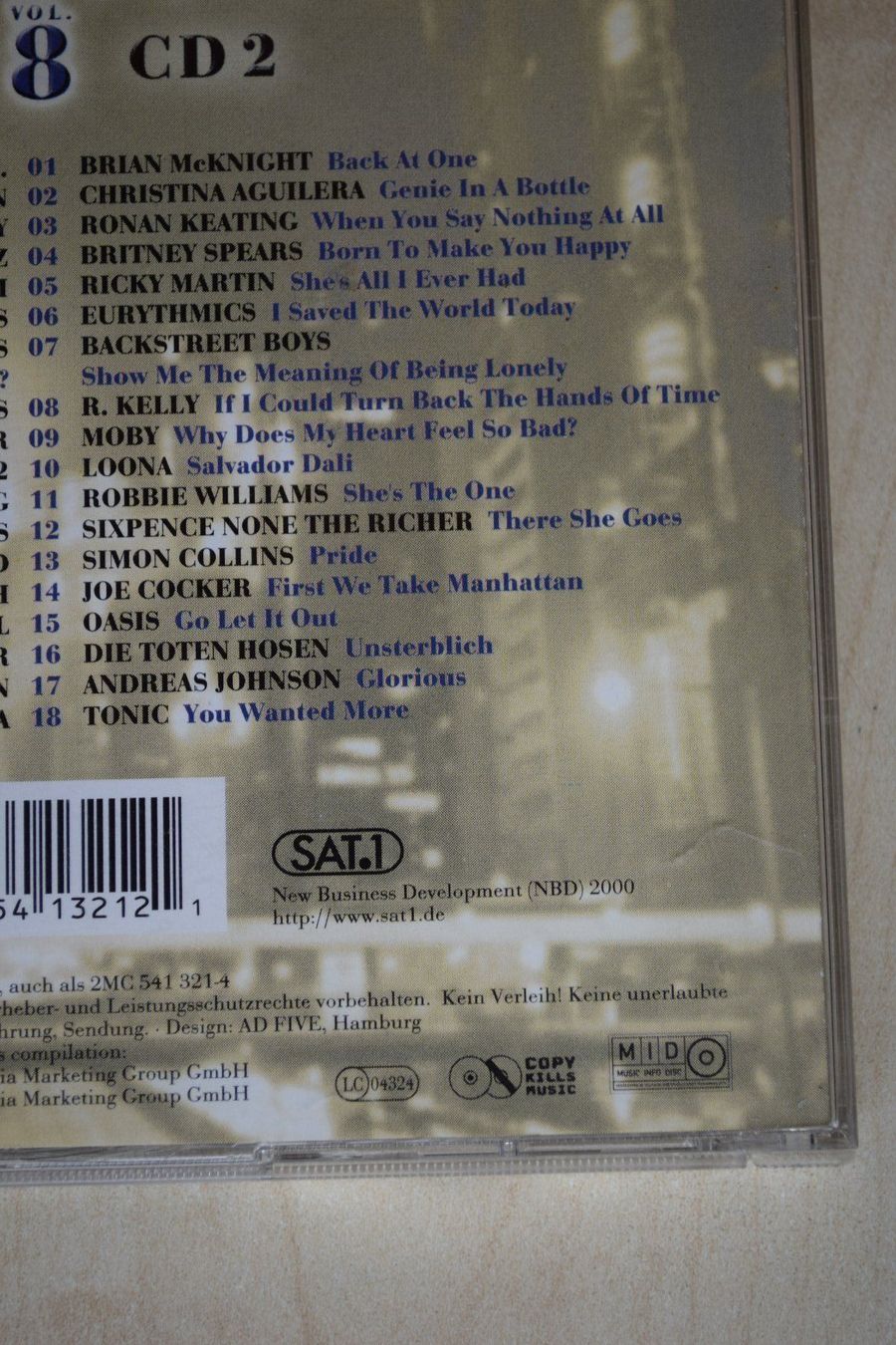 CD: PLATIN VOL.8 /2CDs (359) – Usato da Reutigen venduto da DONDON55 3