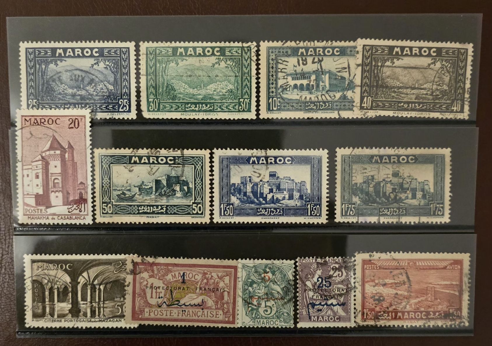 Tutti i francobolli: Colonies françaises Marrocos  – Usato da Lucens venduto da sto_5tbf