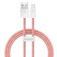 Baseus Ladekabel Lightning 2m 200cm iPhone, 2,4A Fast Charge
