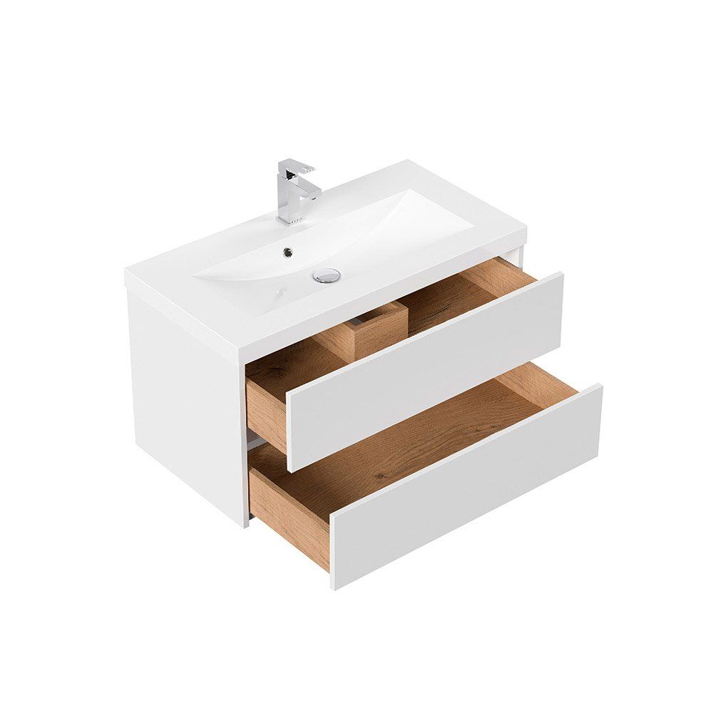 Mobili per bagno: Badmöbel WANGEN BIG Deluxe - S Weiss – Nuovo e nell'imballaggio originale da Wallenwil venduto da toesstal-vertrieb 3