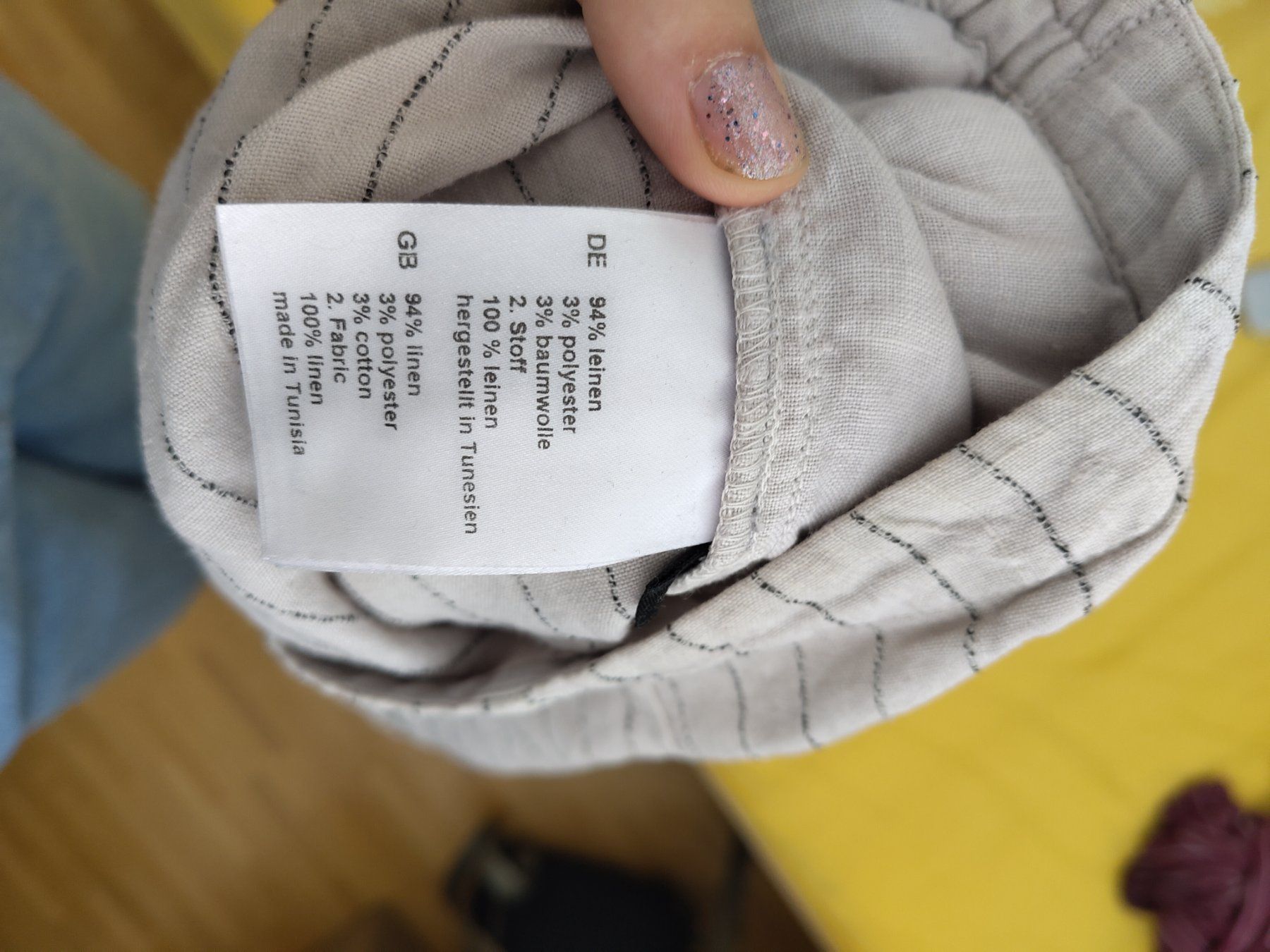 Pantaloni: Leinenhose Fairfashion – Usato da Biel/Bienne venduto da fio_5rcm 2