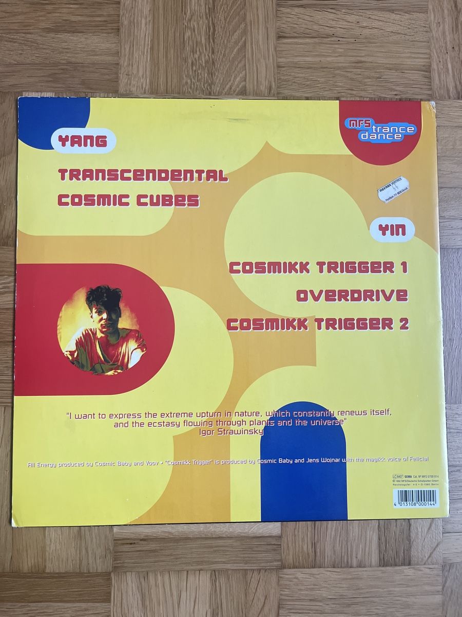 Schallplatten: Cosmic Baby Trance Vinyl – Gebraucht aus Wangen b. Olten von break72 1