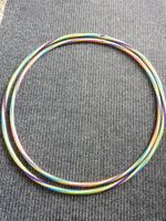 Sport Spielzeug: Hula Hoop Ring Reifen bunt 2 Stück NEU