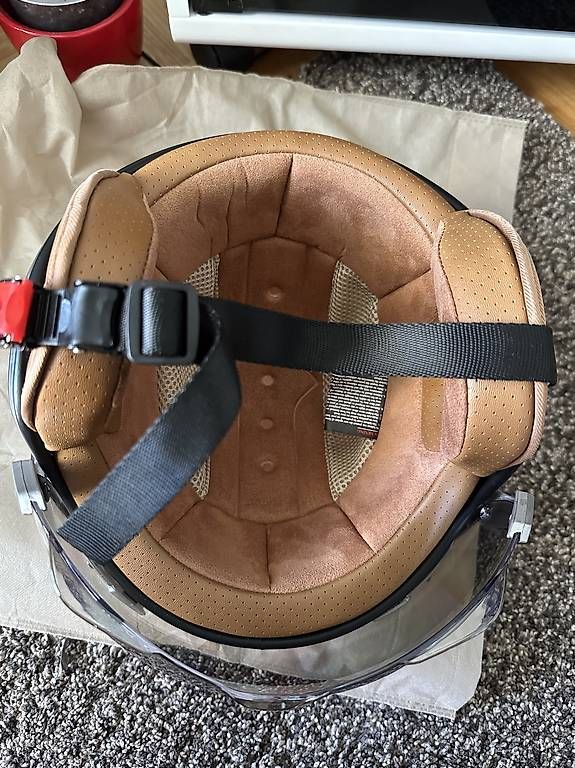 Caschi & visiere: Motorradhelm Offengesicht retro – Usato da Luzern venduto da claiudiu 4