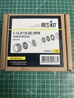 RES KIT F-16 (F110-GE) Exhaust Nozzles 1/32