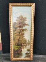 ANCIENNE HUILE SUR PANNEAU SIGNÉE ET DATÉE