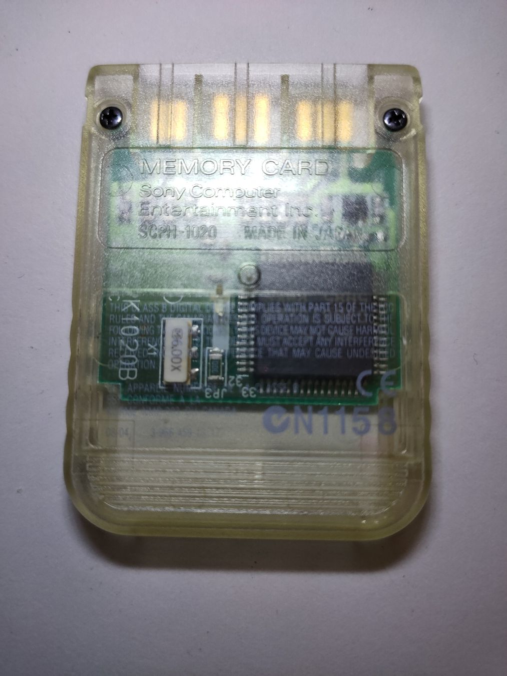Sony Konsolen: Memory Card PlayStation 1 PS1 – Gebraucht aus Richterswil von  1