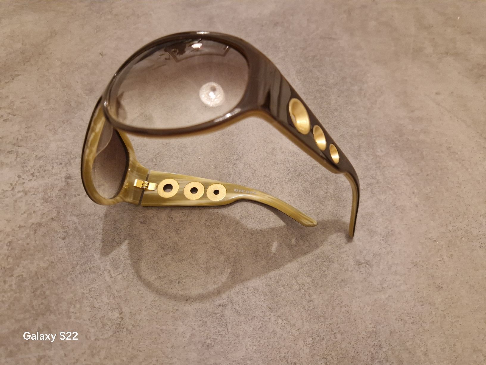 Diesel Occhiali & Lenti: Sonnenbrille Diesel - braun gold – Usato da Bünzen venduto da Milly32 2