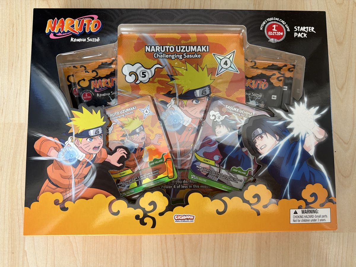 Pokémon Carte collezionabili: Naruto Mythos Tcg First Edition Starter Pack Englisch – Nuovo e nell'imballaggio originale da Hubersdorf venduto da Der_sammel_shop 2