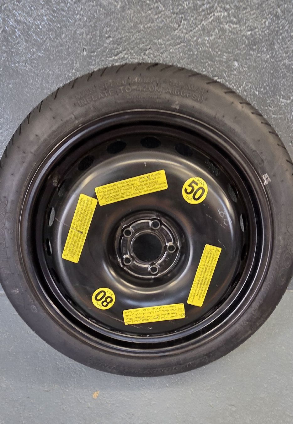 Audi Pneumatici & Ruote complete: Reserverad / Ersatzrad / Notrad. Audi A6/A7  C7 – Usato da Wil SG venduto da GT504 2