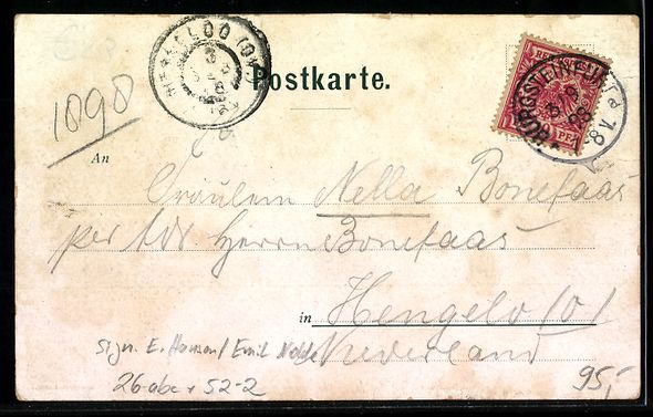 Ansichtskarten: sign. E. Hansen / Emil Nolde: Die Mythen – Gebraucht aus Berlin von bartko-reher 1