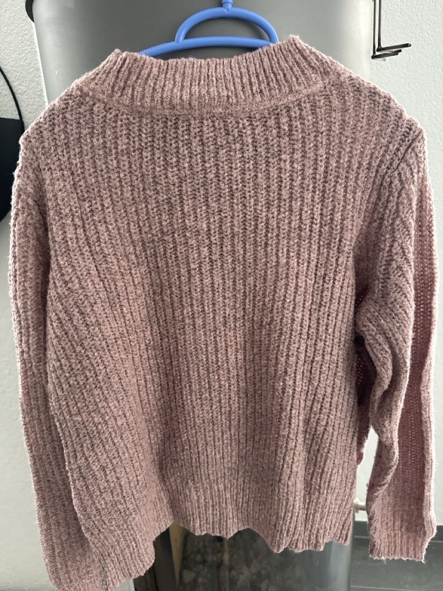 Pullover & Sweatshirts: Warmer Strickpullover in Altrosa, Grösse M - Herbstbereit! – Gebraucht aus Niederscherli von Doene0 2