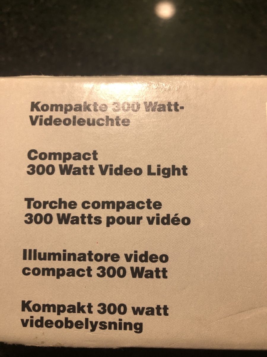 Kaiser Lampes: Videoleuchte – D'occasion à Matten(St.Stephan) par ren_r8tw 6