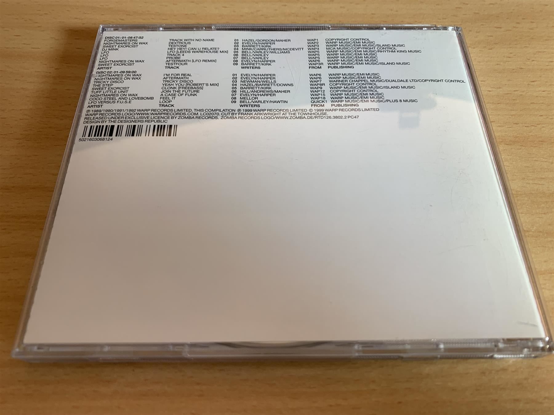 CDs: Various – Warp10+2 Classics 89-92 - 2 CD – D'occasion à Rikon im Tösstal par Alpenmutz 1