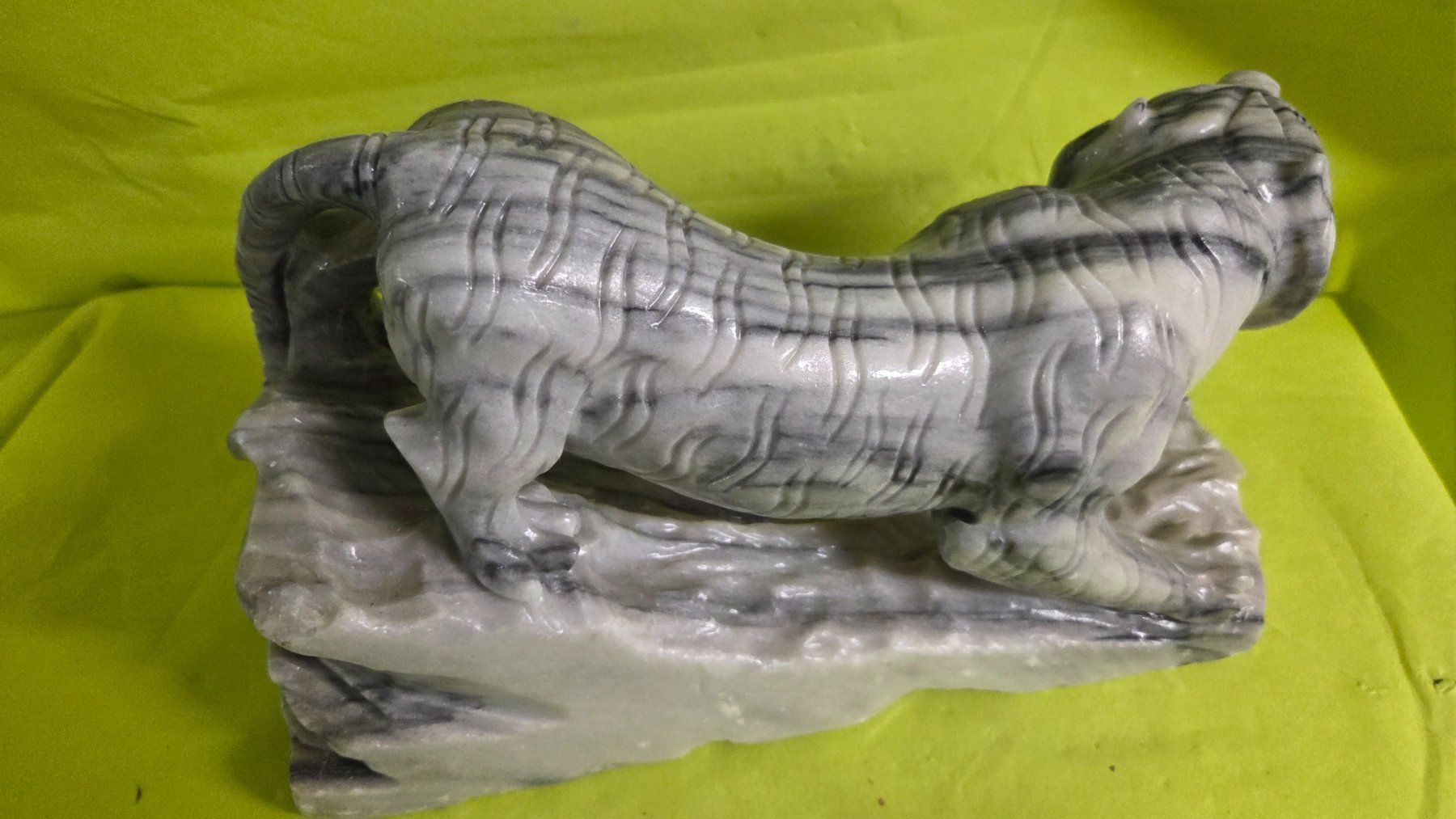 Sculture & Statue: Tiger aus Marmor 30cm – Nuovo (secondo la descrizione) da Roggliswil venduto da Mabelco 2