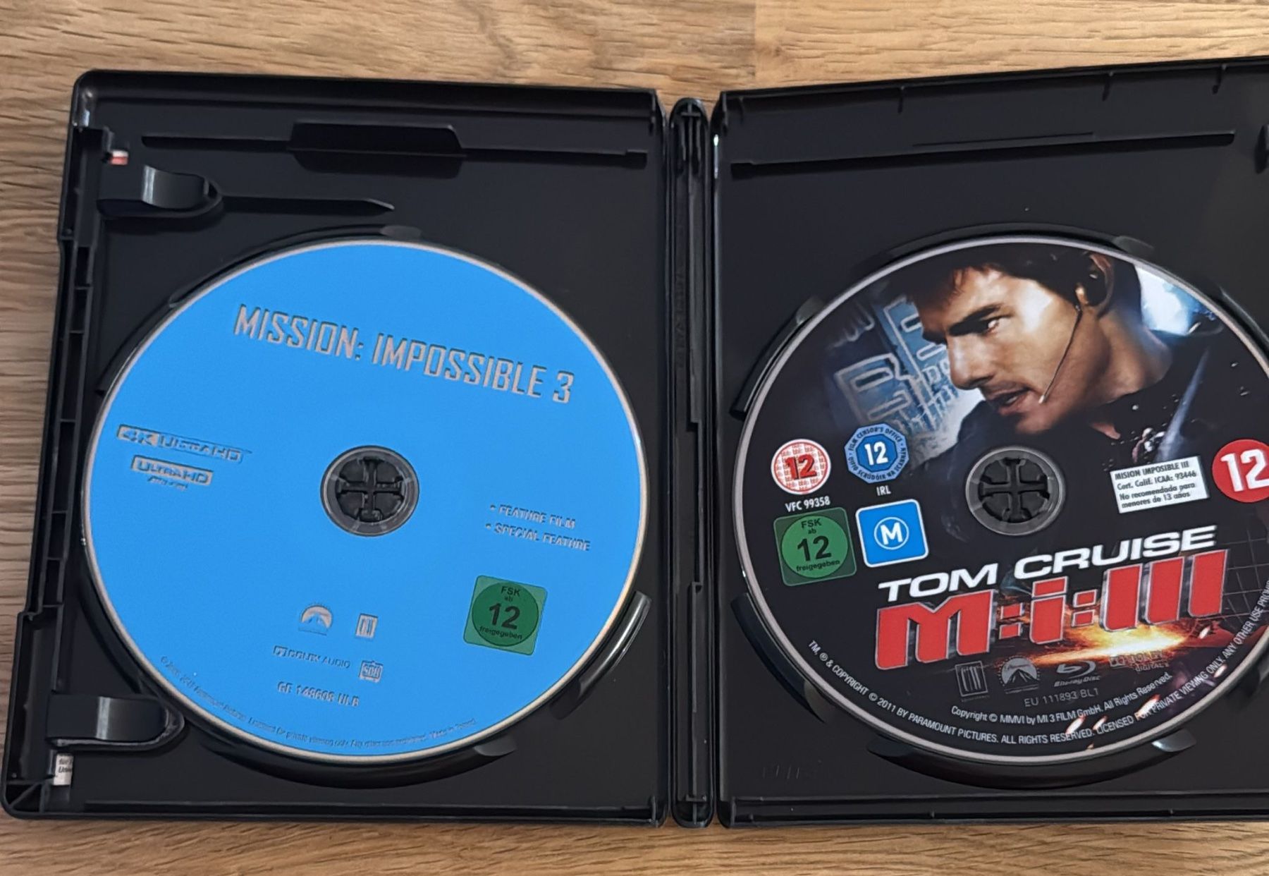 Tous les DVDs: MISSION:IMPOSSIBLE 3 BLU-RAY -ULTRA HD 4K – D'occasion à Zürich par freioccasionen 2