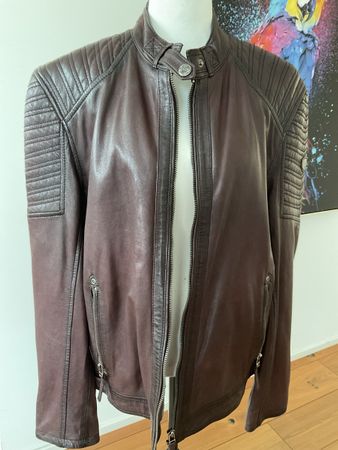 Gipsy Lederjacke Gr. L, braun, Neu!